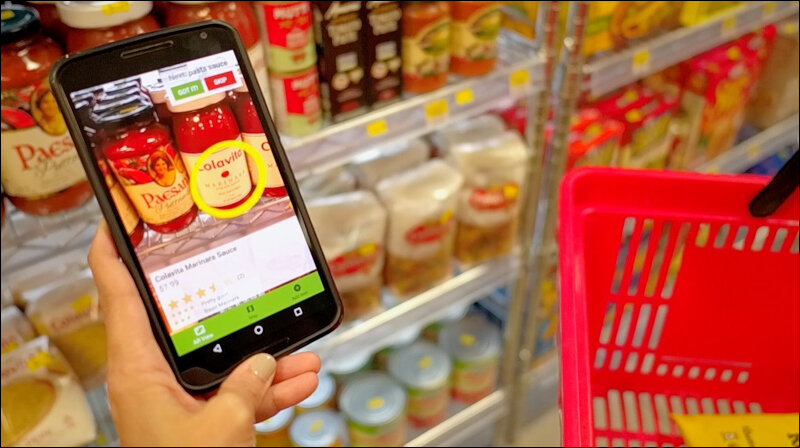 Shopping with Augmented Reality
