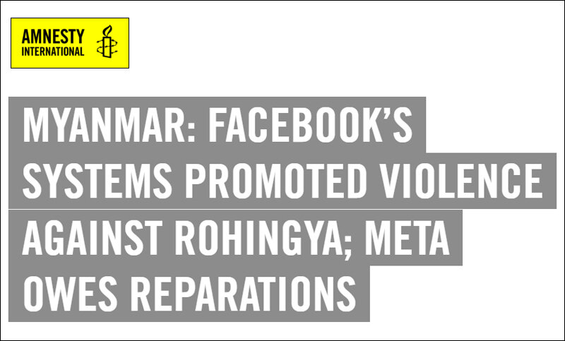 Amnesty Myanmar Facebook