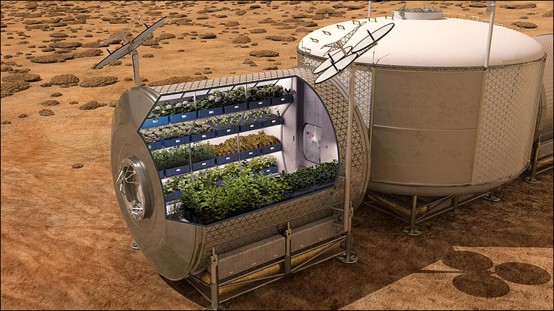 Mars Food Production
