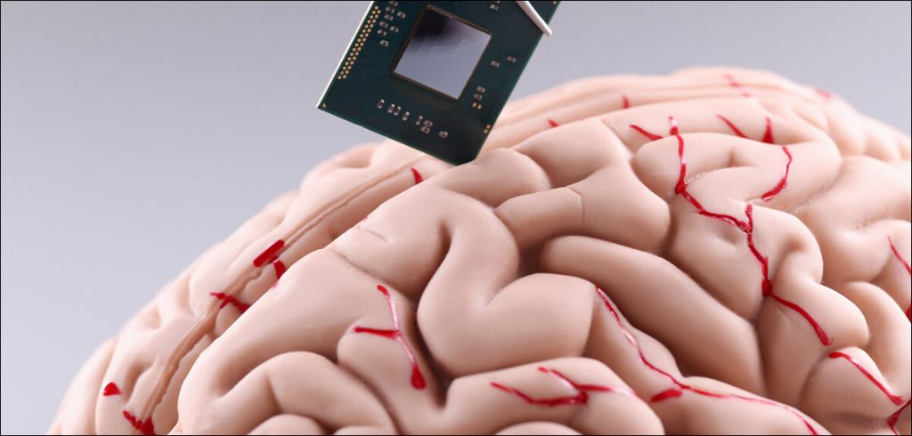 Microchip in Human Brain