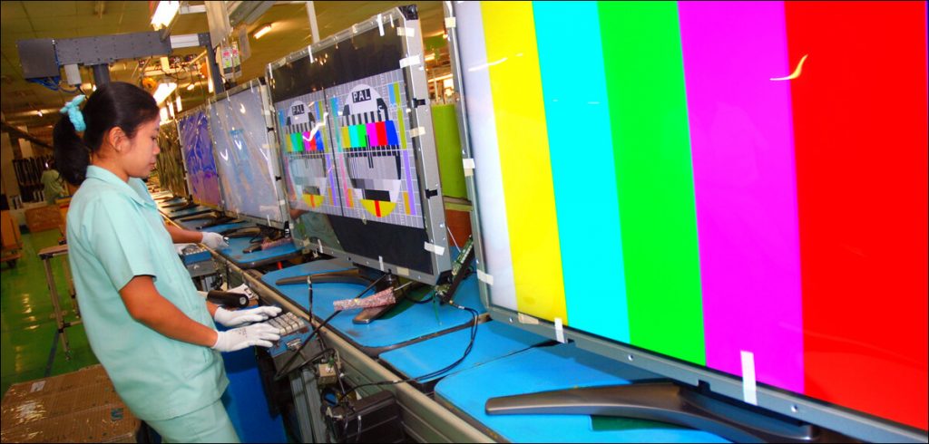 LED TV Factory