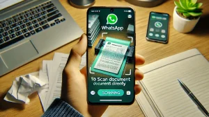 WhatsApp adds New Document Scanning Feature