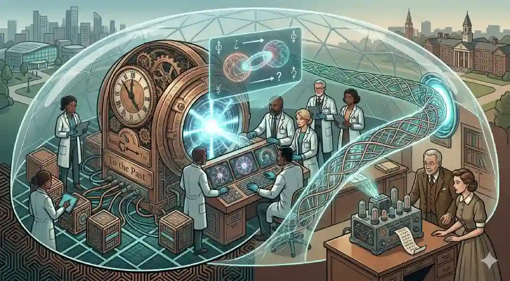 Scientists Just Uncovered Quantum Effects That Could Send Messages Back in Time