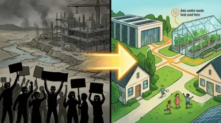 Sustainable Data Centre Solutions to Protestors’ Demands In India & Abroad